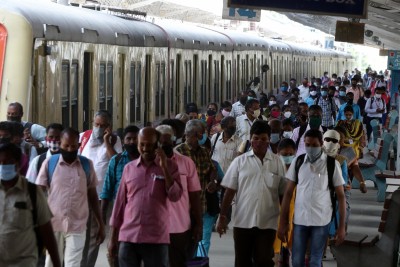 TN suburban trains allow travel to only frontline workers