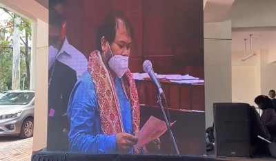 New Assam MLAs sworn-in, jailed leader Gogoi draws all attention