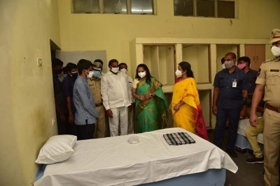 200-bed Covid isolation centre opened in Hyderabad