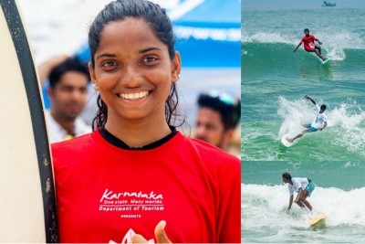 Tamil Nadu's Groms, Karnataka women dominate day 2 of Indian Open of Surfing