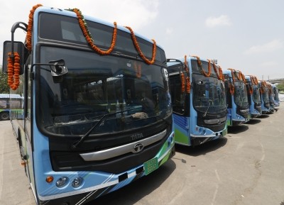 Hours after launch, e-bus breaks down on the way in Delhi