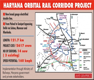 Tender process for construction of Haryana Orbital Rail Corridor Tunnel to be completed by Dec