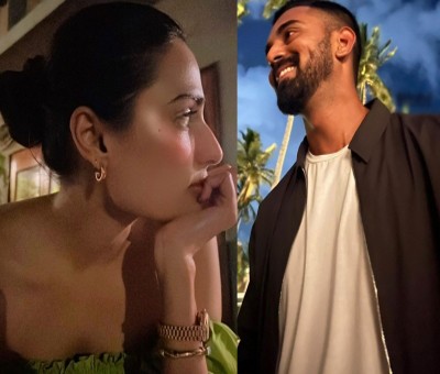 Athiya Shetty, KL Rahul enjoy Saturday dinner date with Akansha Ranjan