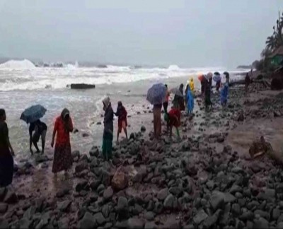 Cyclonic storm 'Asani' weakens into depression over coastal Andhra