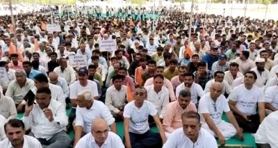 Thousands protest in Guj's Palanpur for water reservoirs