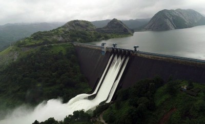 Shutter of Idukki dam in Kerala opened after heavy rains