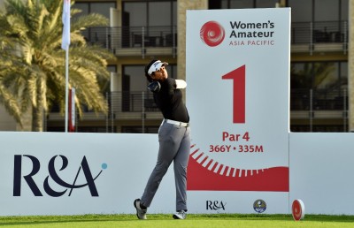 Golfer Anika Varma shows her class