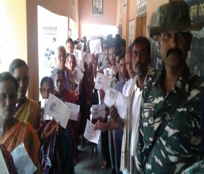 38.75% polling till 1 pm for Dhamnagar bypoll in Odisha