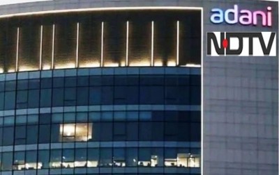Adani takeover target NDTV scrip hits upper circuit