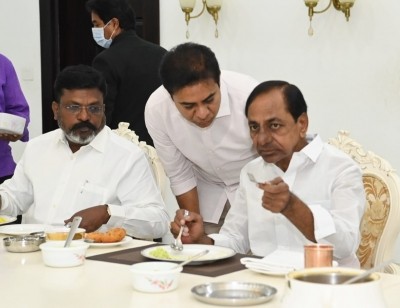 JD(S), VCK leaders meet KCR ahead of launch of national party