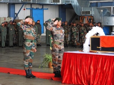 Army bids adieu to pilot killed in Arunachal chopper crash