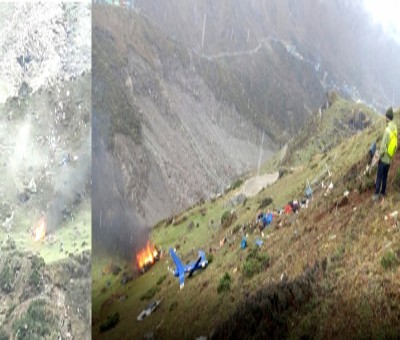 Six killed in Uttarakhand chopper crash