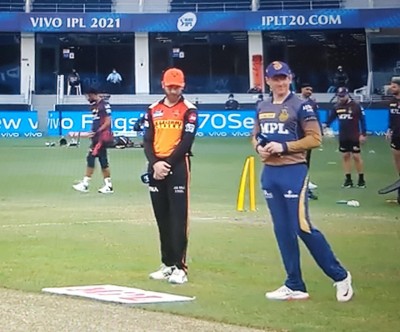 IPL 2021: Hyderabad win toss, elect to bat first against Kolkata