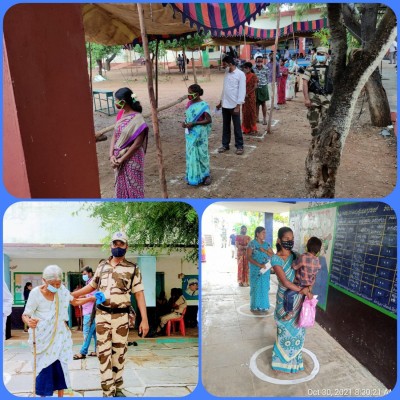 Polling underway in AP's Badvel constituency