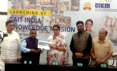 Smriti Irani launches CAIT Knowledge Mission on Teachers' Day