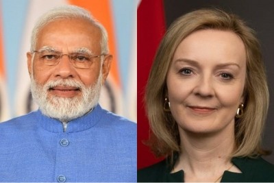 Prime Minister Modi congratulates Liz Truss on being chosen the next British PM