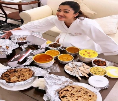 From butter chicken to dahi kabab, Rashmika digs Delhi food!