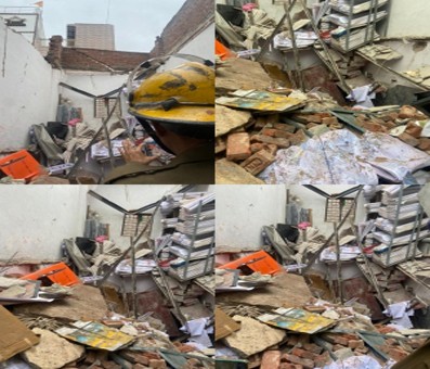 House collapses in Delhi's Jangpura extension, six rescued