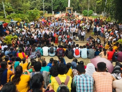 Saffronisation row hits Bangalore University as protests against Ganesha temple construction erupt