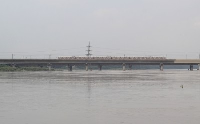 Water released from Hathnikund barrage in Haryana