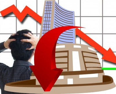 Indices end sharply lower; Sensex down over 700 points