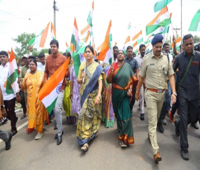 Telangana Unity Day celebrations begin with huge rallies