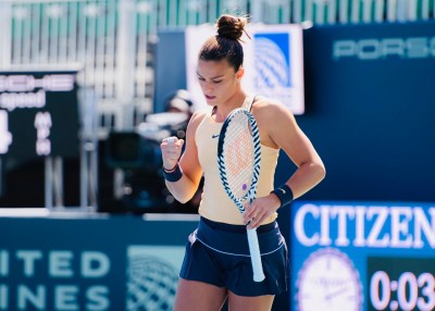 Sakkari ends Andreescu's run as match ends well past midnight