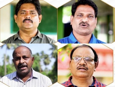 Four teachers from Telugu states receive national awards