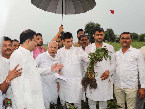 फसल क्षति सर्वे में किसानों की संतुष्टि का विशेष ध्यान रखा जाए- जीतू पटवारी