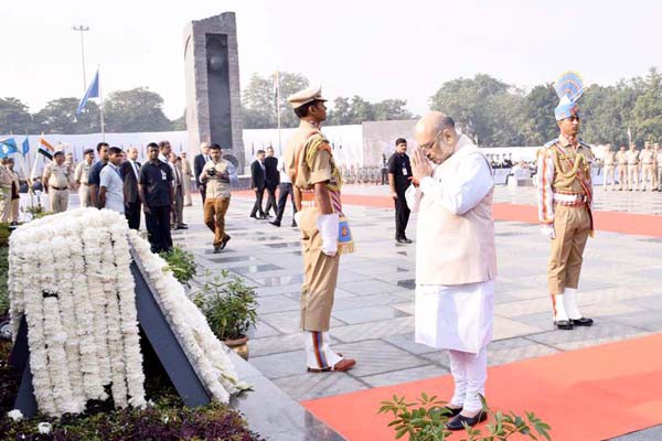 मेरी सरकार ने पुलिस कल्याण के लिए काफी काम किया और आगे भी रखेंगे जारी :अमित शाह