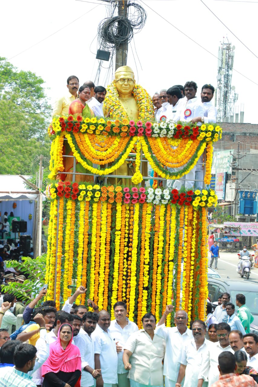 బాబు జగ్జీవన్ రామ్ జయంతి వేడుకల్లో పాల్గోన్న మంత్రి జగదీష్