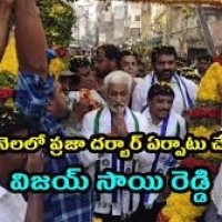 ప్రజా దర్బార్ నిర్వహించి సమస్యల పరిష్కరిస్తా  విజయసాయిరెడ్డి