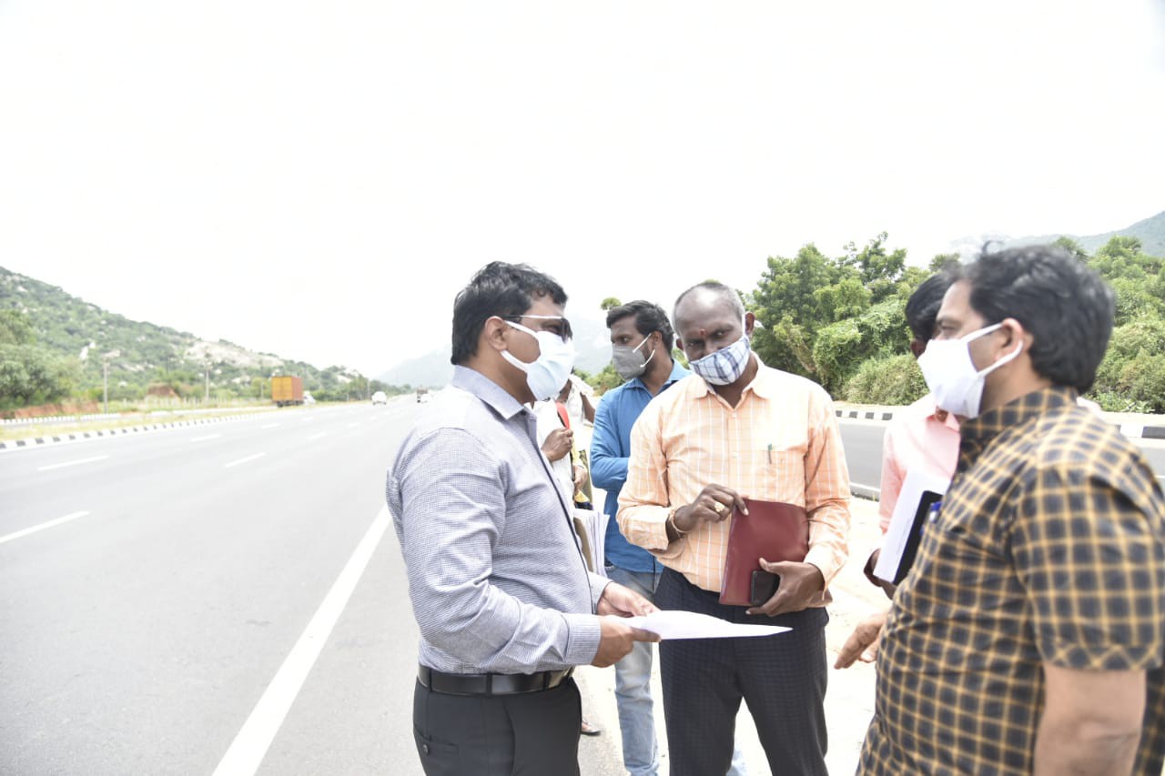 చిత్తూరు-మల్లవరం ఆరు లైన్ల  రహదారి పూర్తికి   సహకరించండి  