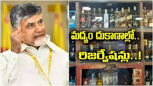 మద్యం పాలసీలోనే రిజర్వేషన్లు 