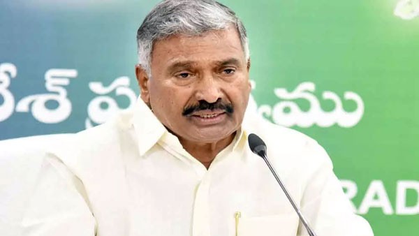 రౌడీ మూకగా టీడీపీ మంత్రి పెద్దిరెడ్డి రామచంద్రారెడ్డి 