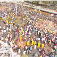 తెలంగాణలో జనజాతరలు 120 జాతరల్లోనూ జనాలు