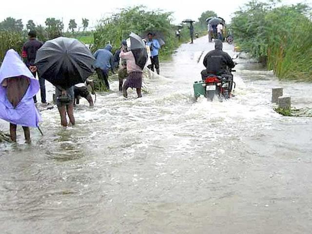 అరుకు అనంతగిరిలో భారీ వర్షాలు