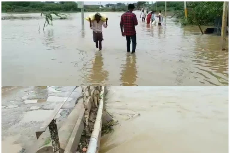 మద్దిలేరు, కుందు, శ్యామ కాల్వల ప్రవాహిత  ప్రాంతాలను పరిశీలించిన నంద్యాల సబ్ కలెక్టర్