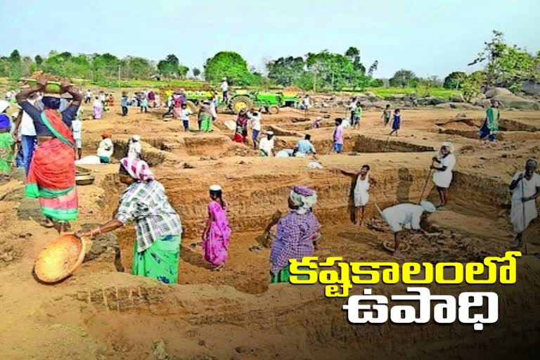 తెలుగు రాష్ట్రాల్లో జోరుగా ఉపాధి హామీ