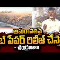 అమరావతిపై టీడీపీ వైట్ పేపర్...