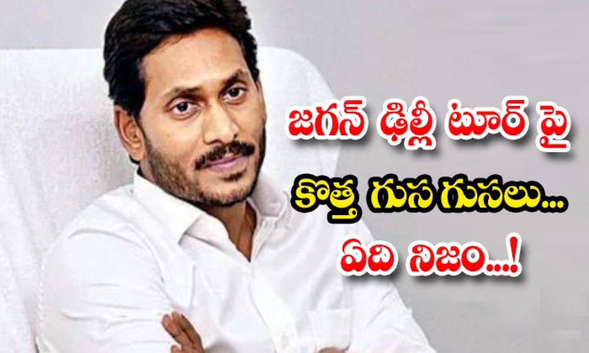 జగన్ హస్తిన టూర్  వెనుక...