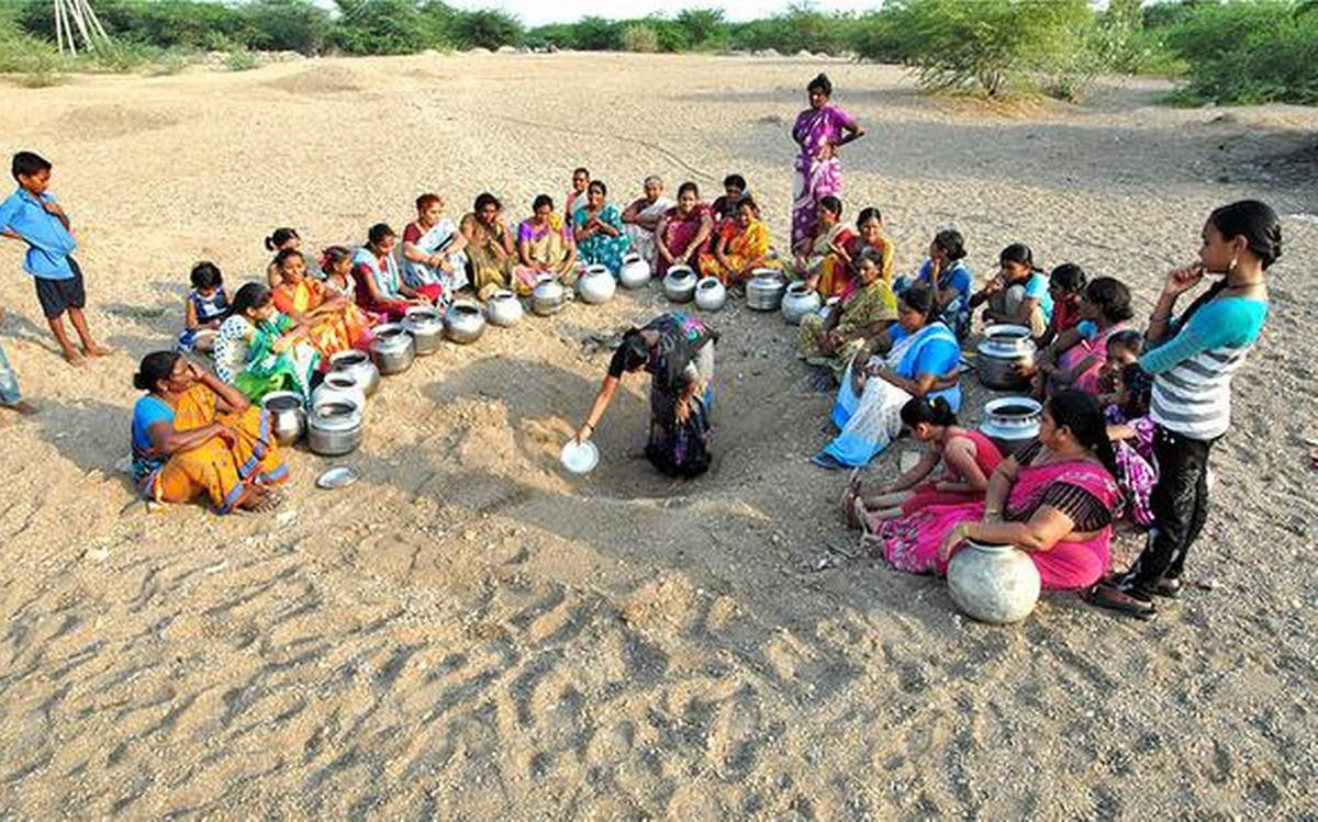 నాలుగు నెలలుగా మల్లిశాల గ్రామంలో నీటి ఎద్దడి