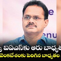 బుర్రా వెంకటేశానికి ఆరు విభాగాల ఇంచార్జీ