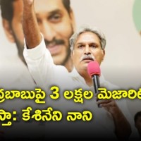 చంద్రబాబుపై 3 లక్షల మెజార్టీతో గెలుస్తా: కేశినేని నాని