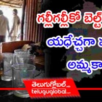 వాజేడు లో మద్యం సిండికెట్ కిక్కు   - దారి పొడగునా బెల్ట్ షాపుల దర్శనం 