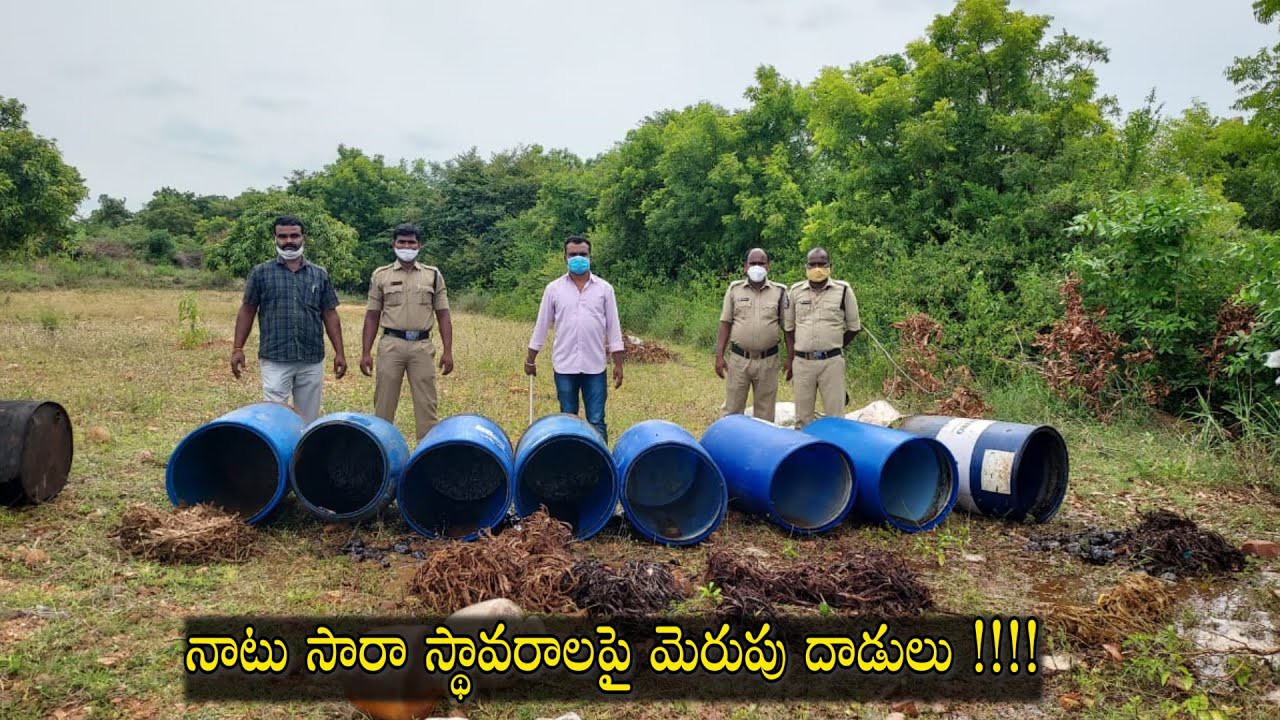 సారా స్థావరాలపై మెరుపు దాడులు