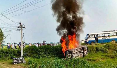 రైతుల కాల్పుల ఘటనలో కేంద్ర హోంశాఖ స‌హాయ మంత్రి కుమారుడి పై మ‌ర్డ‌ర్ కేసు