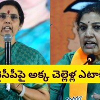 వైసీపీపై అక్కా, చెల్లెళ్ల ఎటాక్