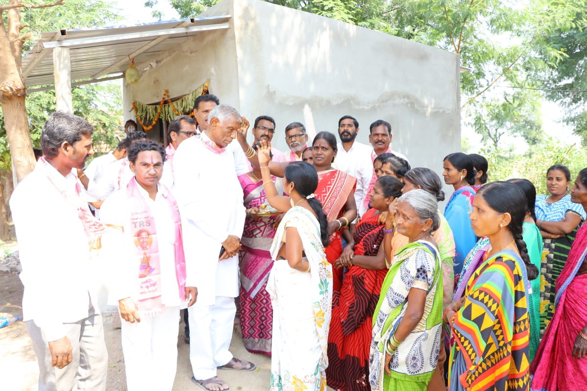 లక్షెట్టిపేట తెరాస గడప గడప కార్యక్రమం