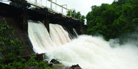 డొంకరాయి జలాశయానికి వరద నీరు